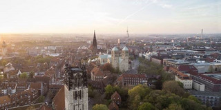 Photo of the city of Münster from above